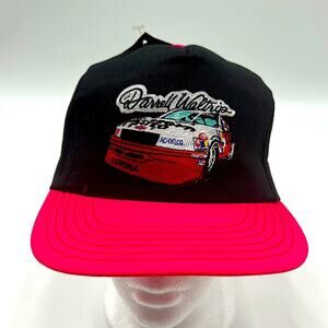 VINTAGE DARREL WALTRIP NASCAR CAP HAT SNAPBACK MADE IN USA
